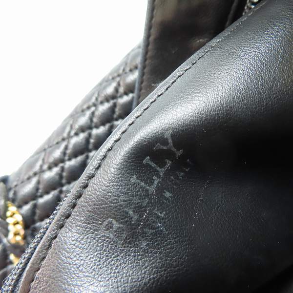 実際に弊社で買取させて頂いたBALLY/バリー キルティング ショルダーバッグの画像 5枚目