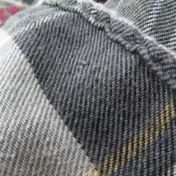 実際に弊社で買取させて頂いたCANTERBURY/カンタベリー 長袖 チェックシャツ/ネルシャツ 2点セットの画像 6枚目