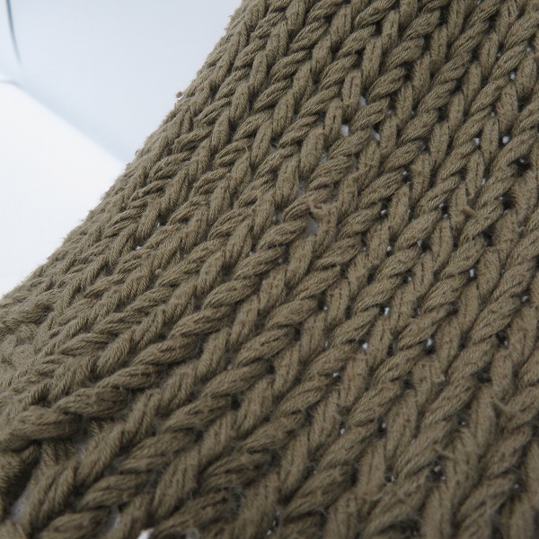 実際に弊社で買取させて頂いたBALMAIN/バルマン ローゲージ ニット トップス M647B852/XSの画像 9枚目