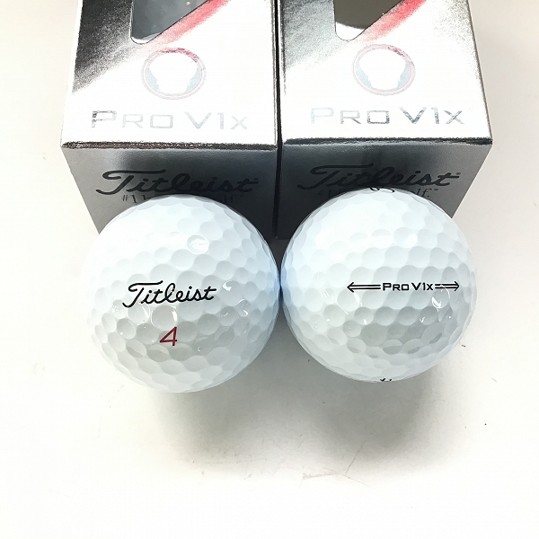 実際に弊社で買取させて頂いた（3）【未使用】Titleist/タイトリスト PRO V1x ゴルフボール 2ダースの画像 2枚目
