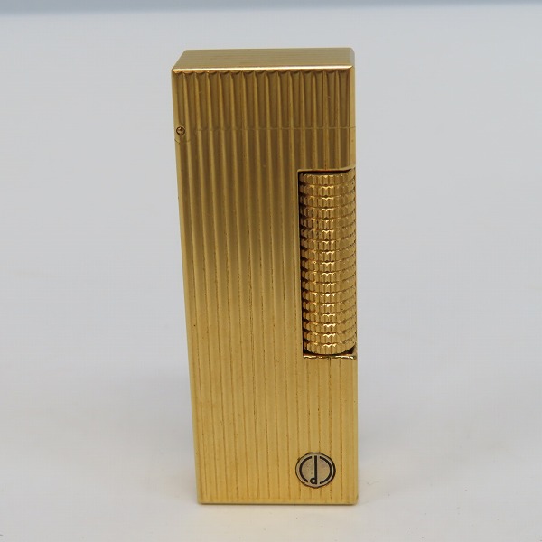 実際に弊社で買取させて頂いたdunhill/ダンヒル サイドローラーガスライター ゴールド