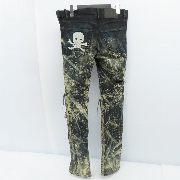 実際に弊社で買取させて頂いたLGB/ルグランブルー S-WOLF+BR-SKL 77709CI クラッシュデニムパンツ/28の画像 1枚目