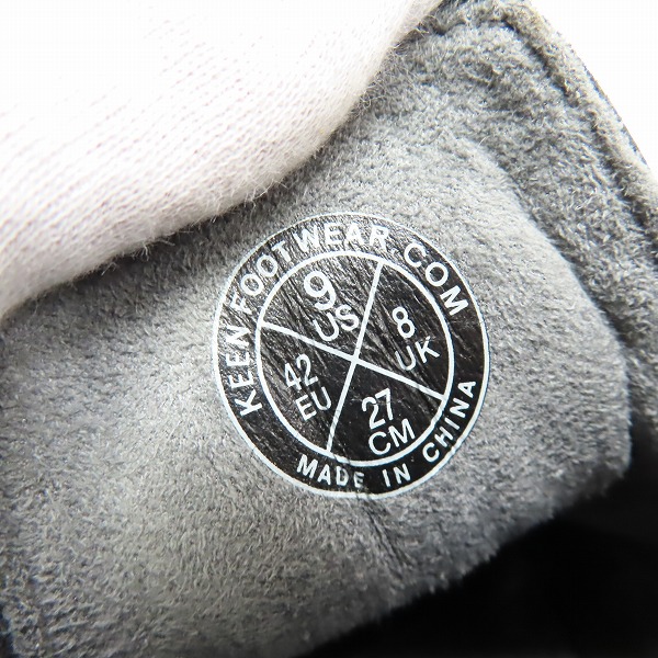 実際に弊社で買取させて頂いたKEEN/キーン Anti Slip アンチスリップ レザーブーツ /27の画像 5枚目