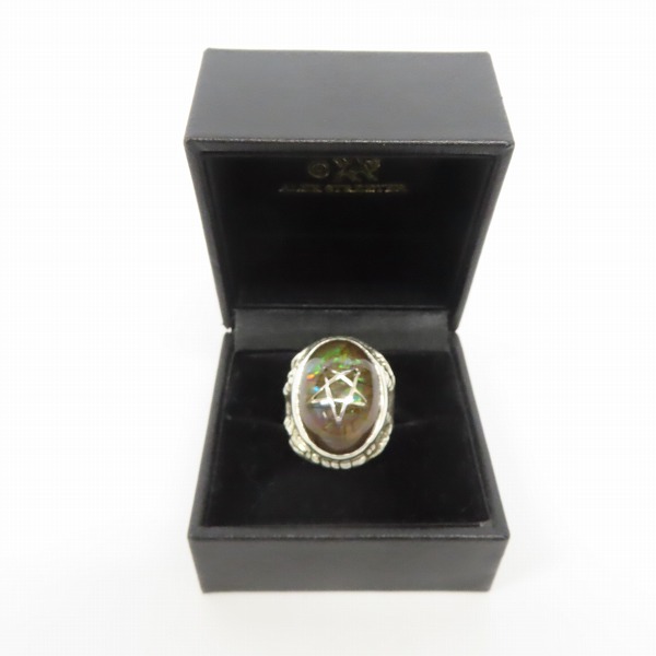 実際に弊社で買取させて頂いたALEX STREETER/アレックスストリーター エンジェルハート リング アンモライト/14.5号の画像 8枚目