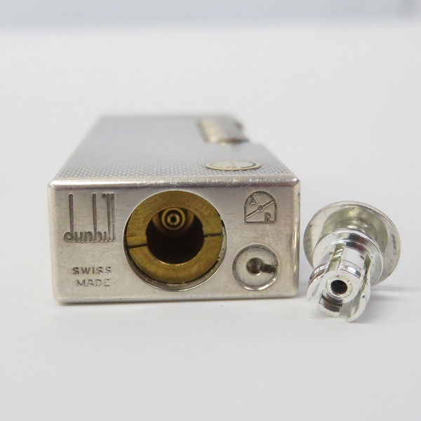 実際に弊社で買取させて頂いたdunhill/ダンヒル サイドローラーガスライター ダイヤカット シルバーの画像 5枚目