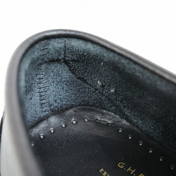 実際に弊社で買取させて頂いたG.H.BASS×BARNEYS NEWYORK/ジーエイチバス×バーニーズニューヨーク 限定チロリアンシューズ BA91625/7の画像 7枚目