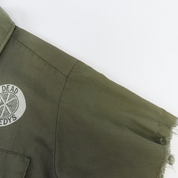 実際に弊社で買取させて頂いたDickies/ディッキーズ USA製 ヴィンテージ ビンテージ ワークシャツ/15-15.5の画像 6枚目