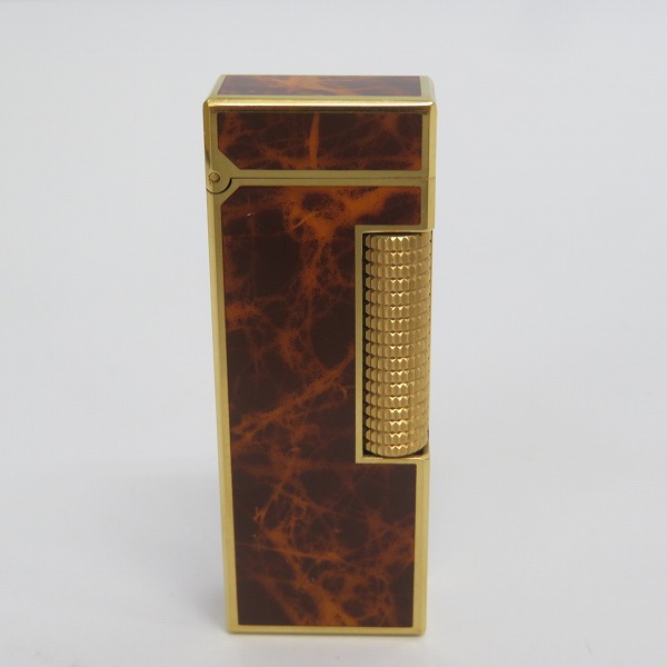 実際に弊社で買取させて頂いたdunhill/ダンヒル デミブラウン柄 ローラー ガスライター