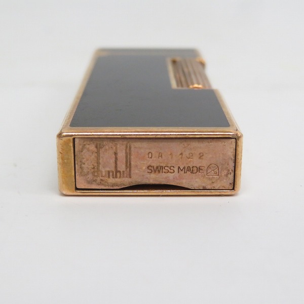 実際に弊社で買取させて頂いたdunhill/ダンヒル サイドローラーガスライター ブラックの画像 4枚目