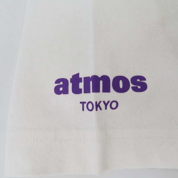 実際に弊社で買取させて頂いたChampion× ATMOS NYC LAB/チャンピオン×アトモスラボ ロゴ刺繡 半袖Tシャツ XLの画像 6枚目