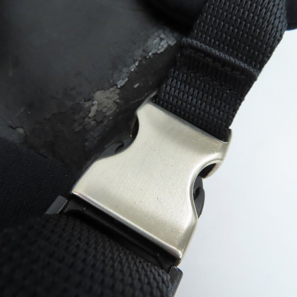 実際に弊社で買取させて頂いたPRADA/プラダ ロゴ入り リュックサック ブラックの画像 6枚目