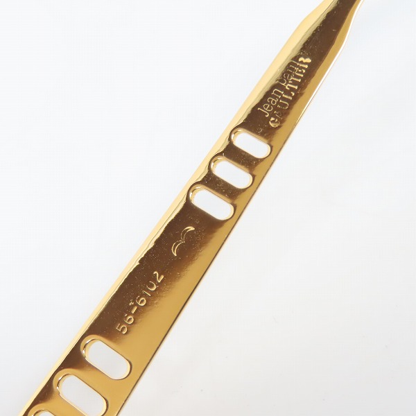 実際に弊社で買取させて頂いたJean Paul GAULTIER/ジャンポールゴルチエ サングラス/アイウェア/度入り 56-6102の画像 6枚目