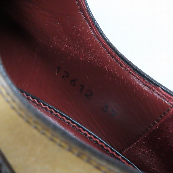 実際に弊社で買取させて頂いたMAGNANNI/マグナーニ ウイングチップシューズ 12612 /39の画像 5枚目