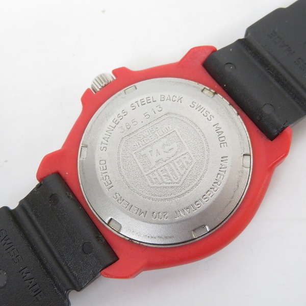 実際に弊社で買取させて頂いたTAGHeuer/タグホイヤー フォーミュラ1 クォーツ 腕時計 385.513【動作未確認】の画像 3枚目