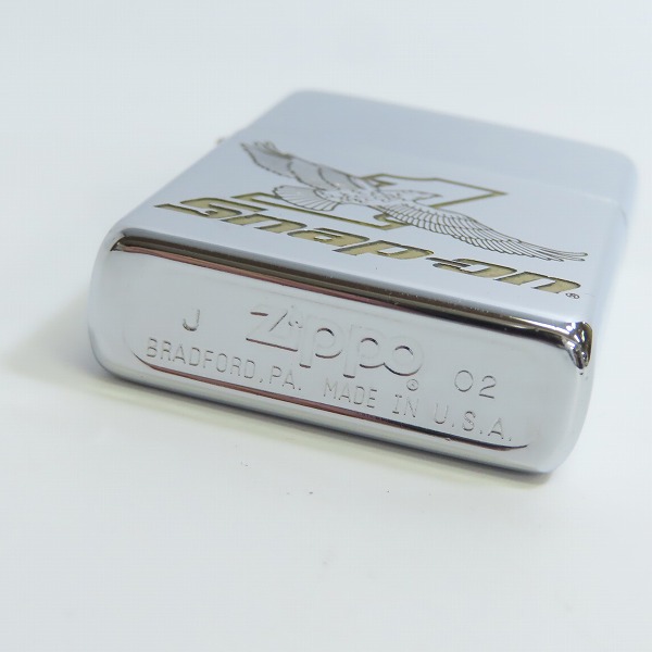 実際に弊社で買取させて頂いたZIPPO/ジッポー Snap-on/スナップオン 企業ロゴ 2002年製の画像 3枚目
