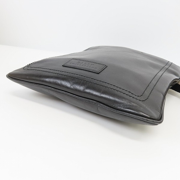 実際に弊社で買取させて頂いたBALLY/バリー レザー ショルダーバッグ ブラックの画像 2枚目