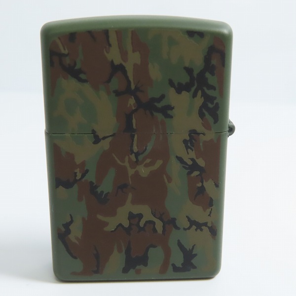実際に弊社で買取させて頂いたZIPPO/ジッポー stussyロゴ 迷彩/カモフラ柄 97年製の画像 1枚目