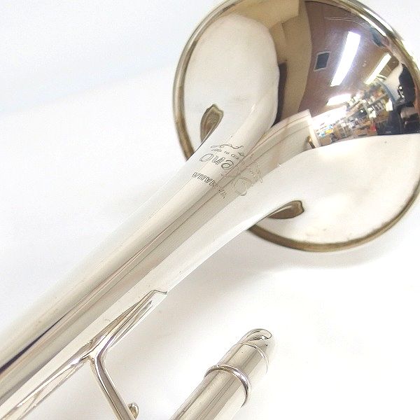 実際に弊社で買取させて頂いた★【難有り】YAMAHA/ヤマハ Xenoシリーズ YTR-8335S/YTR8335S トランペット 銀メッキ仕上げ ハードケース付の画像 4枚目