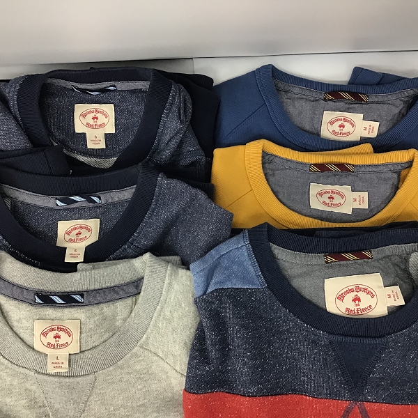 実際に弊社で買取させて頂いた【おまとめ品】Brooks Brothers Red Fleece/ブルックスブラザース レッドフリース 長袖/半袖 スウェットの画像 1枚目
