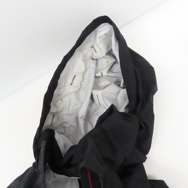 実際に弊社で買取させて頂いた【未使用】BRIEFING GOLF/ブリーフィング ゴルフ MENS WATER PROOF FZ JACKET BBG221M12-010/Mの画像 4枚目