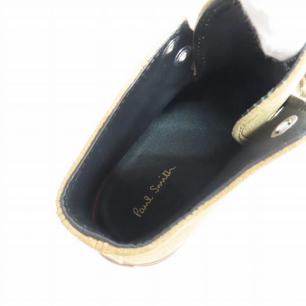 実際に弊社で買取させて頂いたPaul Smith/ポールスミス レザー ハイカットスニーカー スエード /8の画像 4枚目