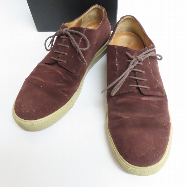 実際に弊社で買取させて頂いたDRIES VAN NOTEN/ドリス ヴァン ノッテン スウェードレザースニーカー 42