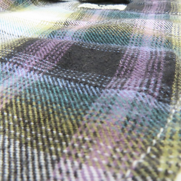 実際に弊社で買取させて頂いたCANTERBURY/カンタベリー 長袖 チェックシャツ/ネルシャツ 2点セットの画像 3枚目