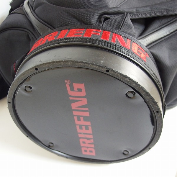 実際に弊社で買取させて頂いたBRIEFING/ブリーフィング CR-3 9.5型 47インチ対応 5分割キャディバッグ ブラックの画像 7枚目
