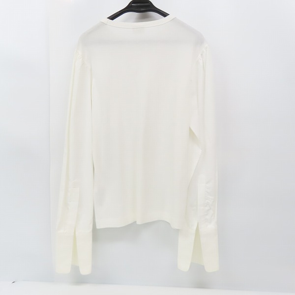 実際に弊社で買取させて頂いたDRIES VAN NOTEN/ドリスヴァンノッテン スリーブ/袖 切替し クールネック カットソー Size：S の画像 1枚目
