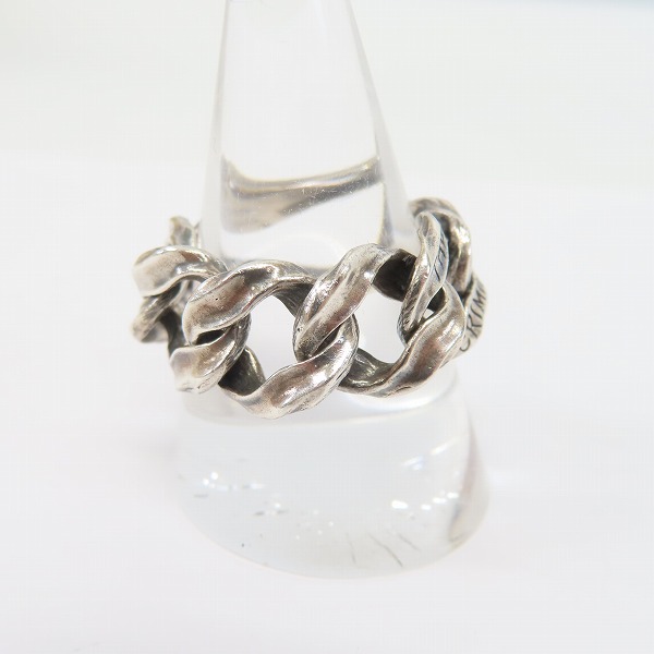 実際に弊社で買取させて頂いたCRIMIE/クライミー×Argent Gleam/アージェントグリーム MIGHTY RING マイティーリング 22号の画像 4枚目