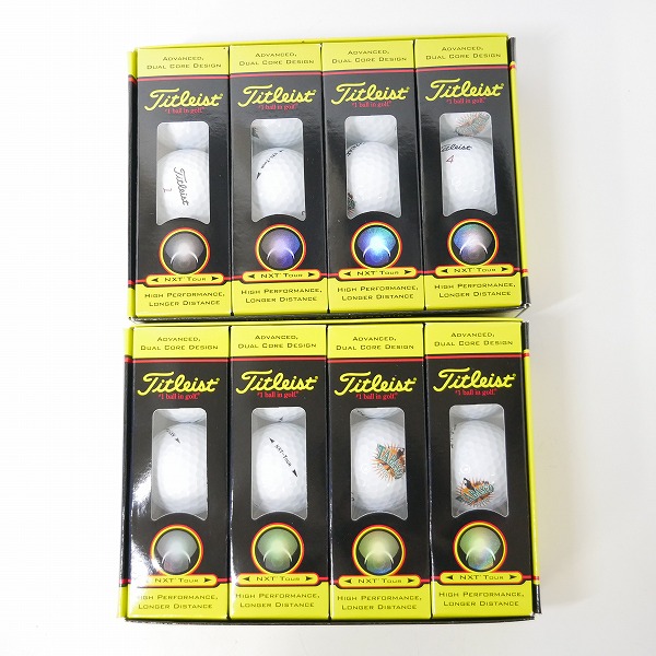 実際に弊社で買取させて頂いた【未使用/オウンネーム】Titleist/タイトリスト NXT TOUR ゴルフボール 2ダース