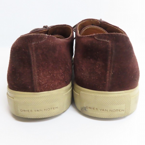 実際に弊社で買取させて頂いたDRIES VAN NOTEN/ドリス ヴァン ノッテン スウェードレザースニーカー 42の画像 1枚目