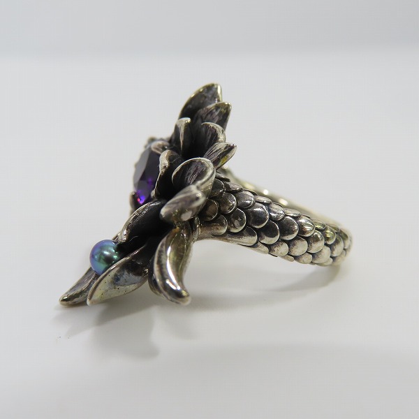 実際に弊社で買取させて頂いた【ギャラ付き】Bloody Mary/ブラッディマリー Luminescence Ring/ルミネセンス リング D0.01/7号の画像 2枚目