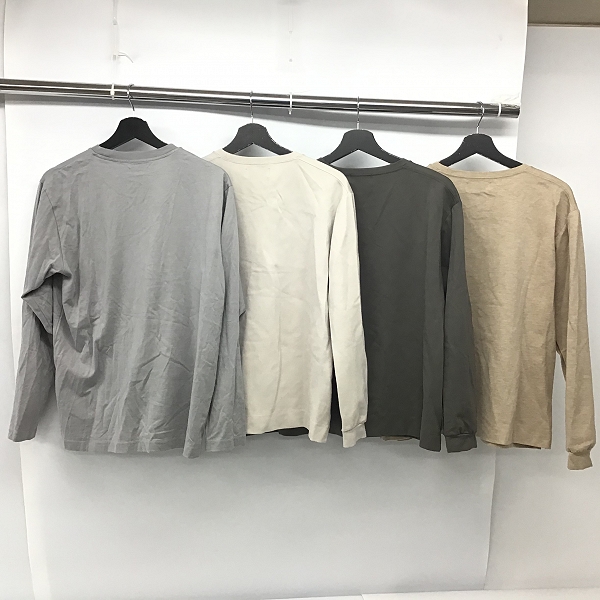 実際に弊社で買取させて頂いた417 EDIFICE/417 エディフィス UNITED ARROWS/ユナイテッド アローズ 長袖Tシャツ 4点セットの画像 1枚目