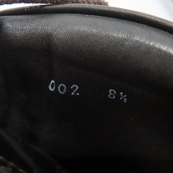 実際に弊社で買取させて頂いたTHE FLAT HEAD/フラットヘッド メダリオンレースアップブーツ  F-FB-002/8.5の画像 6枚目