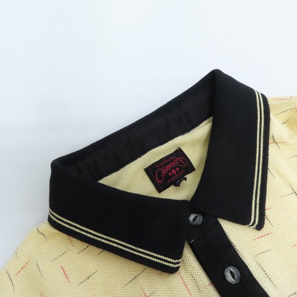 実際に弊社で買取させて頂いたClippers R.J.B/アールジェイビー フラットヘッド 半袖ポロシャツ 40の画像 3枚目