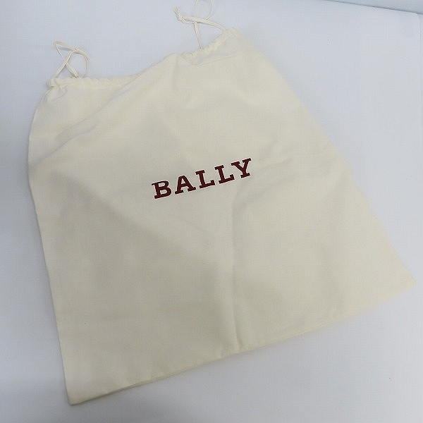 実際に弊社で買取させて頂いたBALLY/バリー レザー ショルダーバッグ ブラックの画像 7枚目