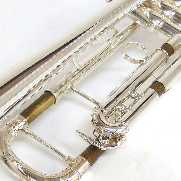 実際に弊社で買取させて頂いた★【難有り】YAMAHA/ヤマハ Xenoシリーズ YTR-8335S/YTR8335S トランペット 銀メッキ仕上げ ハードケース付の画像 7枚目