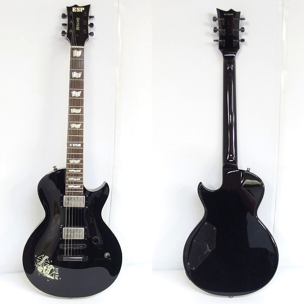 実際に弊社で買取させて頂いた★ESP/イーエスピー U-01 HELLION the GazettE 麗 シグネイチャーモデル エレキギター 2007年製 ハードケース付の画像 2枚目