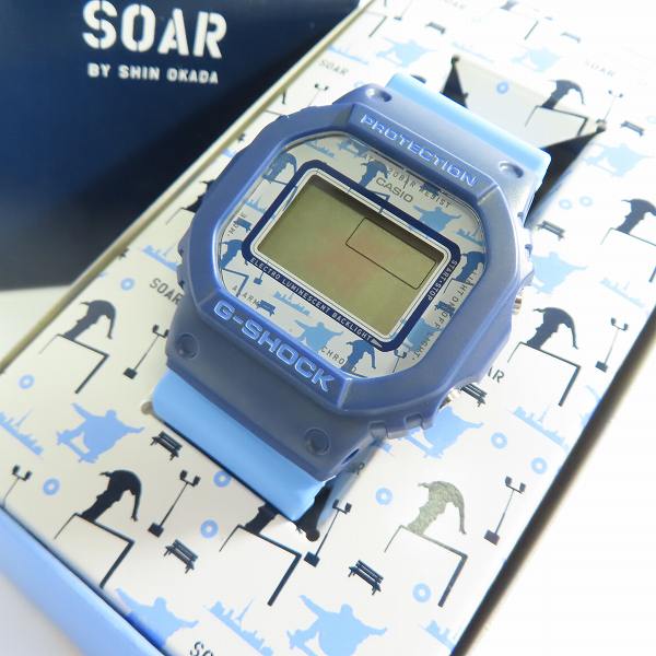 新品 G-SHOCK スケーター岡田 晋コラボモデル DW-5600SA-2JF 新品 G-SHOCK スケーター岡田 晋コラボモデル DW-5600SA-2JF 新品 G
