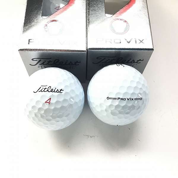実際に弊社で買取させて頂いた（2）【未使用】Titleist/タイトリスト PRO V1x ゴルフボール  2ダースの画像 2枚目