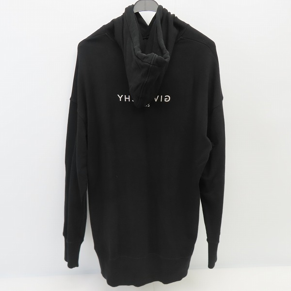 実際に弊社で買取させて頂いた【JPタグ】GIVENCHY/ジバンシー 22 SS ロゴプリント オーバーサイズフーディー/パーカー BWJ01Z3Z5W/Lの画像 1枚目