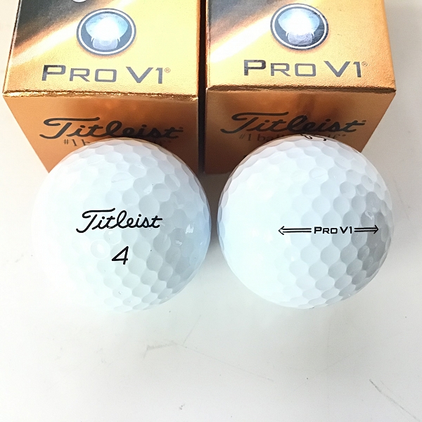 実際に弊社で買取させて頂いた（5）【未使用】Titleist/タイトリスト PRO V1 ゴルフボール1ダースの画像 2枚目