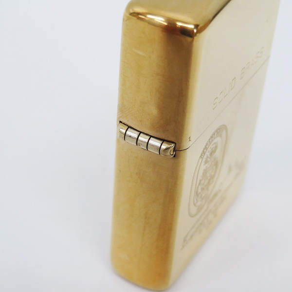実際に弊社で買取させて頂いたZIPPO/ジッポー SOLID BRASS ソリッドブラス USS TORTUGA LSD46 1932-1992 92年製の画像 3枚目