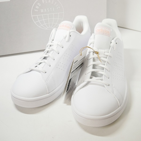 実際に弊社で買取させて頂いた【未使用】adidas/アディダス ア W ADVANCOURT BASE/ドバンコート ベース シューズ/スニーカー EE7510/25.5の画像 0枚目