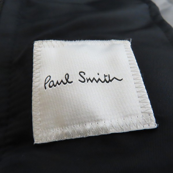 実際に弊社で買取させて頂いたPaul Smith/ポールスミス キルティング ブルゾン/ジャケット ブラック/XLの画像 3枚目