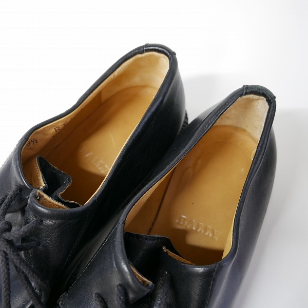 実際に弊社で買取させて頂いたBALLY/バリー レースアップ レザーシューズ 39.5の画像 4枚目