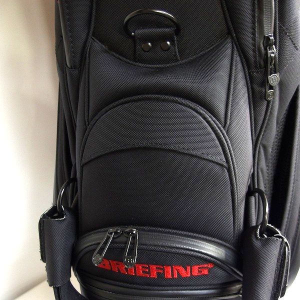 実際に弊社で買取させて頂いたBRIEFING/ブリーフィング CR-3 9.5型 47インチ対応 5分割キャディバッグ ブラックの画像 4枚目
