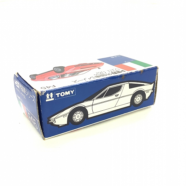 実際に弊社で買取させて頂いた(4)【空箱のみ】トミカ 外国車シリーズ 青箱 F45 マセラティ メラク SSの画像 2枚目