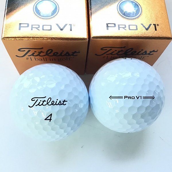 実際に弊社で買取させて頂いた（4）【未使用】Titleist/タイトリスト PRO V1 ゴルフボール2ダースの画像 2枚目